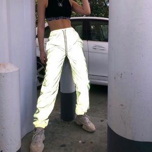 3M Reflective Trackpants Perfect for Burning Man!